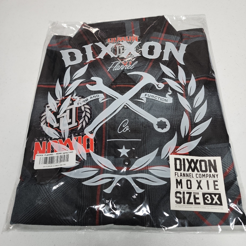 DIXXON FLANNEL - MOXIE Flannel Shirt - Men's 3XL - Picture 5 of 14